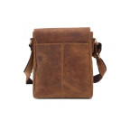 Месенджер зі шкіри коричневого кольору Tiding Bag G1157B - Фотографія № 102