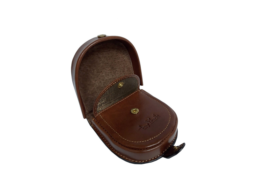 Монетниця шкіряна Tony Perotti Italico 1196 cognac - Фотографія № 4