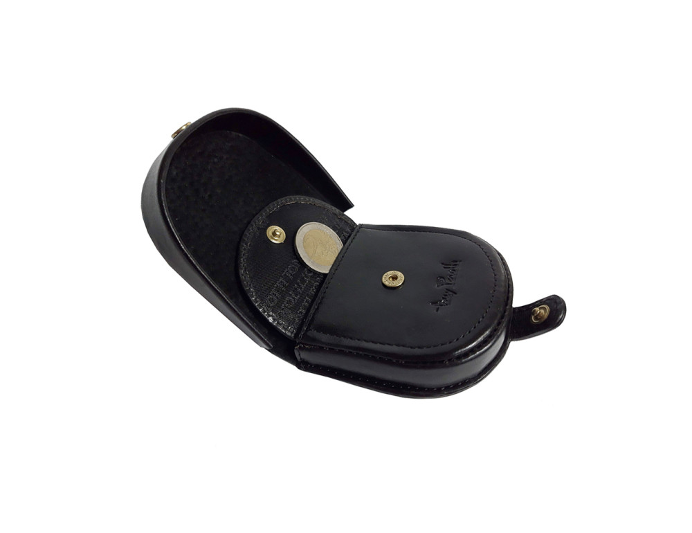 Монетниця шкіряна Tony Perotti Italico 1196 nero - Фотографія № 4