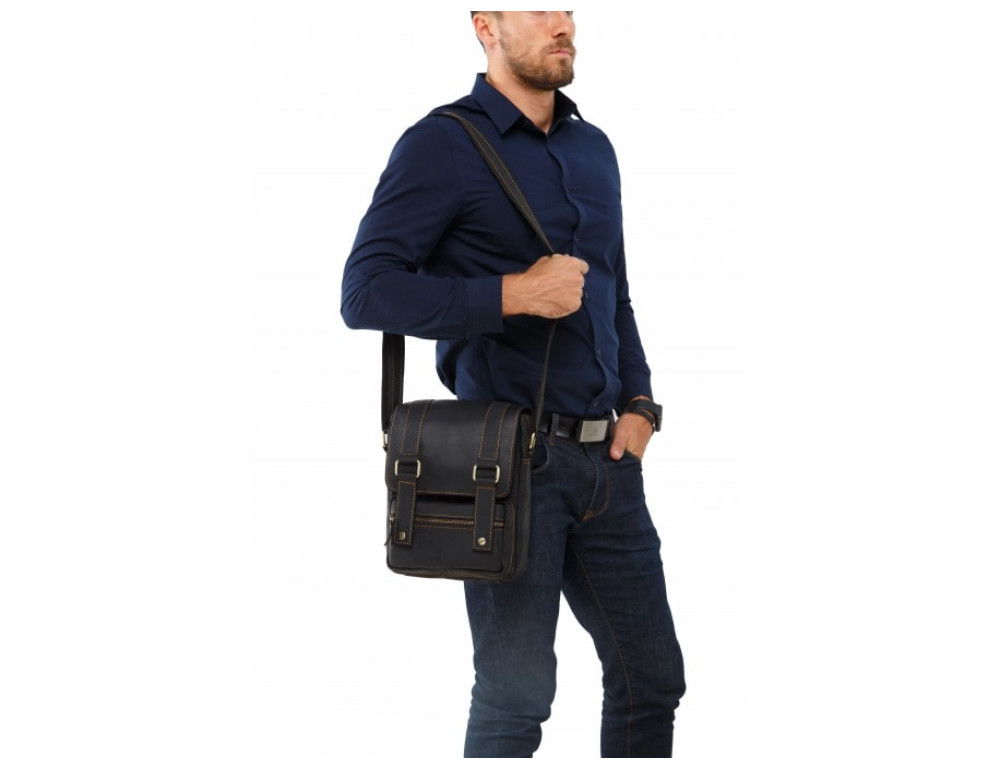 Мессенджер TIDING BAG T1172A чорний - Фотографія № 2