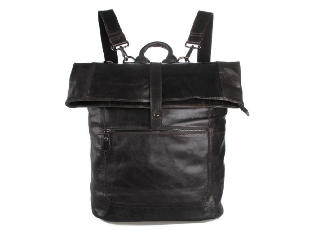 Чоловічий шкіряний рюкзак TIDING BAG 7204J - Фотографія № 3