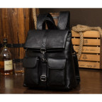Шкіряний рюкзак TIDING BAG B3-062A чорний - Фотографія № 101
