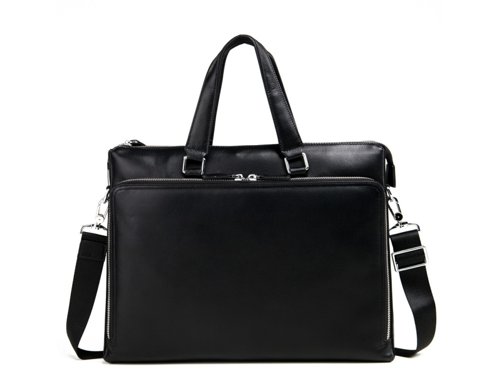 Чоловіча шкіряна сумка TIDING BAG M664-4A - Фотографія № 3