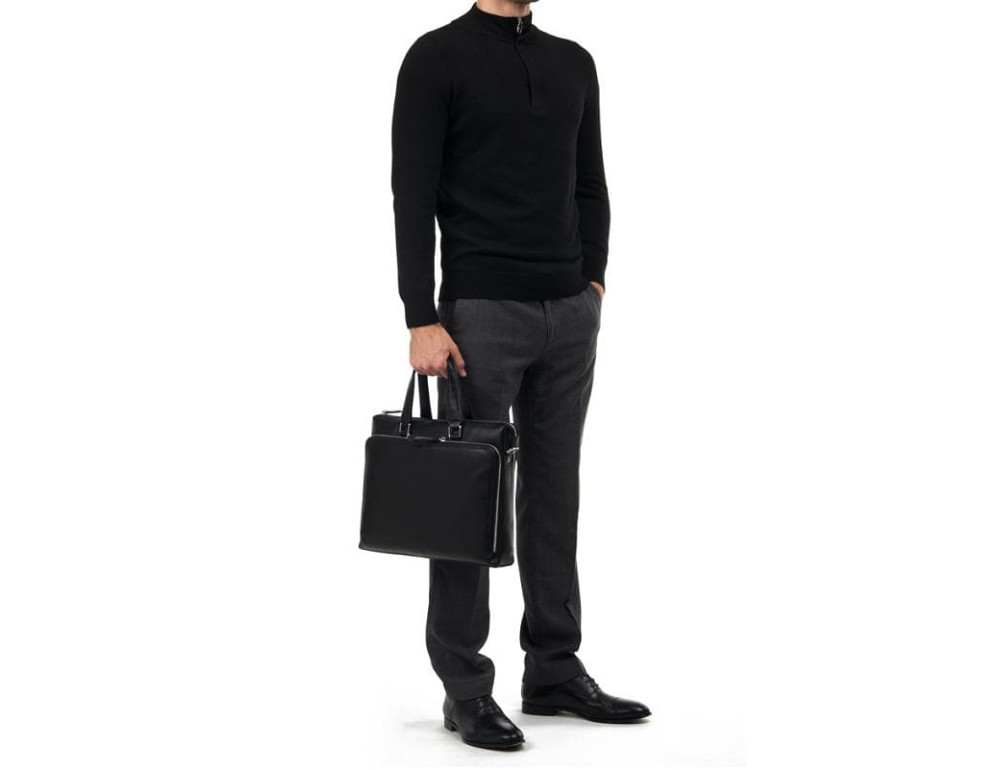 Чоловіча шкіряна сумка TIDING BAG M664-4A - Фотографія № 2