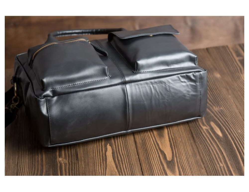 Чоловіча шкіряна сумка TIDING BAG GB331A - Фотографія № 4