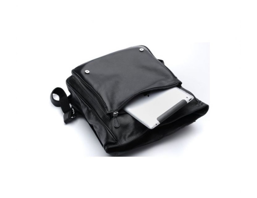 Чоловічий шкіряний рюкзак TIDING BAG t3057 - Фотографія № 5