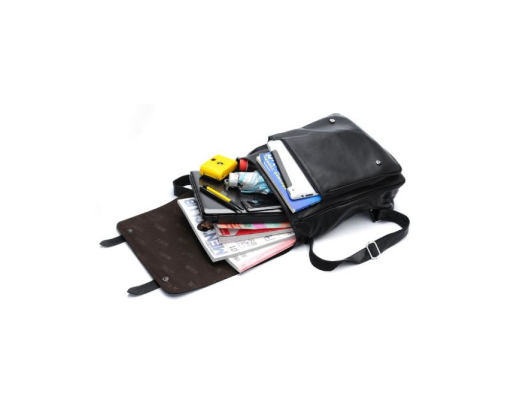 Чоловічий шкіряний рюкзак TIDING BAG t3057 - Фотографія № 6