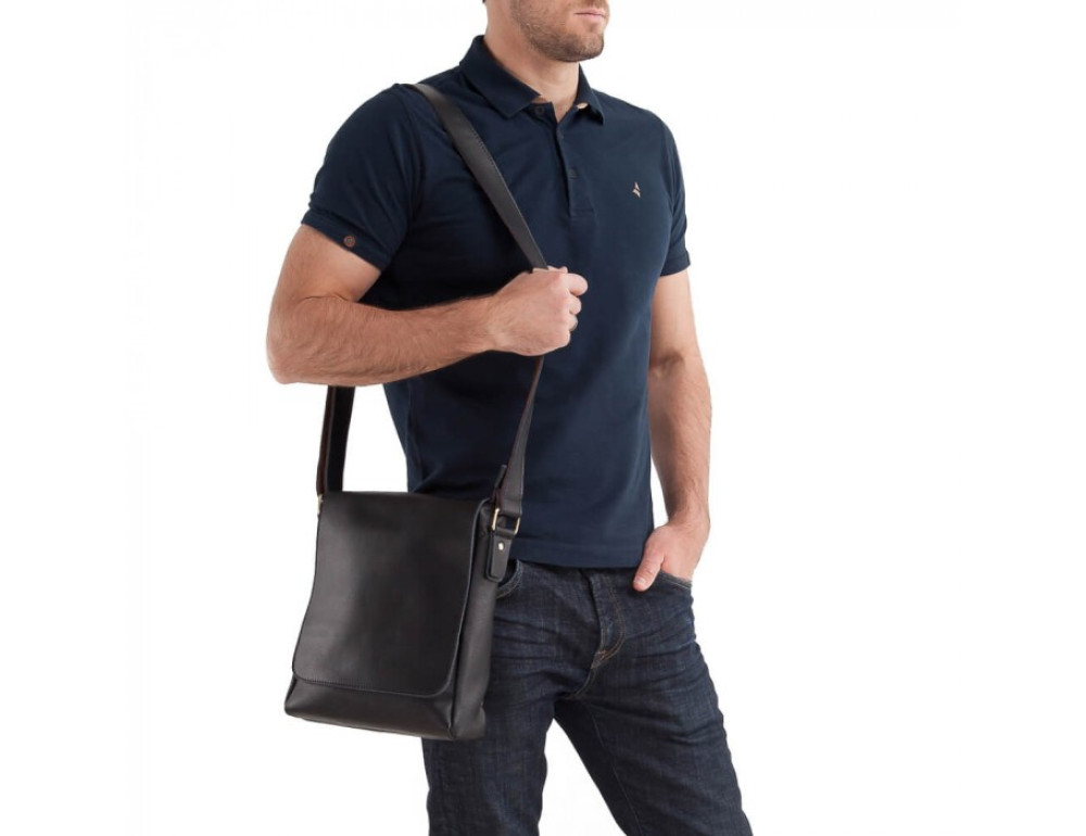Мессенджер Tiding Bag G1157AN чёрная - Фото № 4
