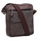 Шкіряна сумка через плече Tiding Bag M41-8264DB сіра - Фотографія № 100 Шкіряна сумка через плече Tiding Bag M41-8264DB сіра - Фотографія № 100
