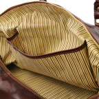 Большая кожаная дорожная сумка Италия Tuscany Leather TL VOYAGER TL141247 Dark Brown - Фото № 106