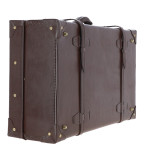 Большой кожаный чемодан Ashwood VIN-22 Brown - Фото № 104
