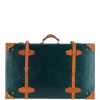 Большой кожаный чемодан Ashwood VIN-22 Green