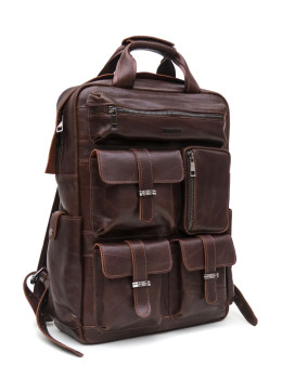 Большой кожаный рюкзак на 17,3 дюйма Newery N3081NKC