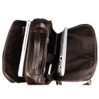 Чоловічий шкіряний рюкзак TIDING BAG 7280C коричневий - Фотографія № 101