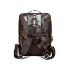 Чоловічий шкіряний рюкзак TIDING BAG 7280C коричневий - Фотографія № 104