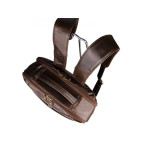 Чоловічий шкіряний рюкзак TIDING BAG 7280C коричневий - Фотографія № 107