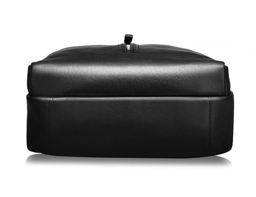 Чоловічий шкіряний рюкзак TIDING BAG B3-1692A чорний - Фотографія № 8