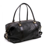 Шкіряна дорожня сумка Manufatto S-1-black