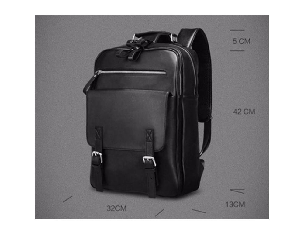 Шкіряний рюкзак TIDING BAG B3-1691A - Фотографія № 5