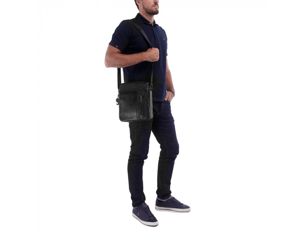 Чоловічий шкіряний месенджер TIDING BAG A25-2158A - Фотографія № 2
