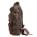 Чоловічий добротний рюкзак Tiding Bag t3081DB коричневий - Фотографія № 102