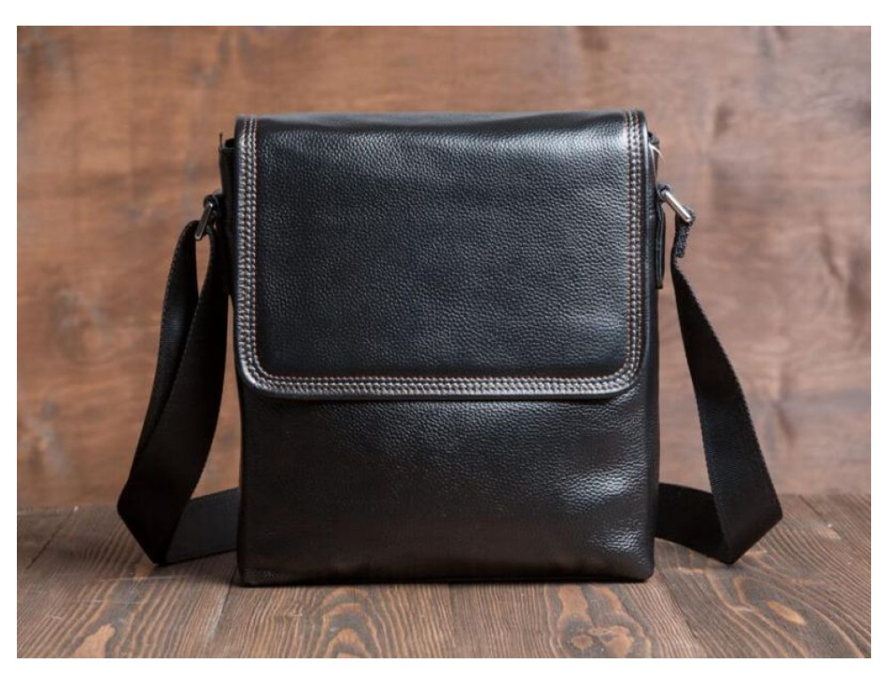 Шкіряна сумка через плече TIDING BAG M9806-1A - Фотографія № 2