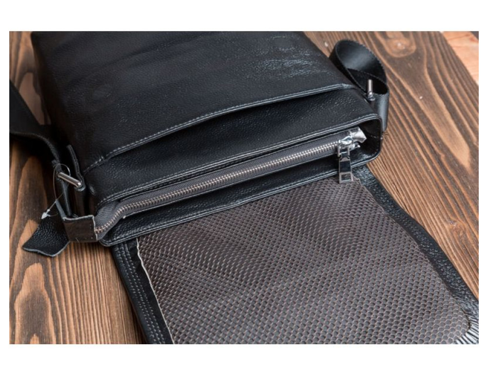 Шкіряна сумка через плече TIDING BAG M9806-1A - Фотографія № 6