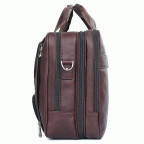 Чоловіча шкіряна сумка на три секції TIDING BAG 7289X - Фотографія № 102