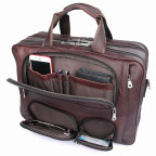 Чоловіча шкіряна сумка на три секції TIDING BAG 7289X - Фотографія № 107