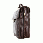 Коричневий великий шкіряний портфель TIDING BAG 7091C - Фотографія № 104