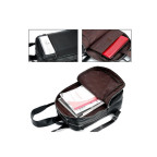 Чоловічий шкіряний рюкзак TIDING BAG T3064 чорний - Фотографія № 102