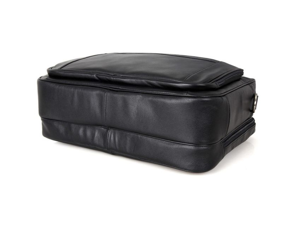 Чоловіча шкіряна сумка TIDING BAG 7367A - Фотографія № 6