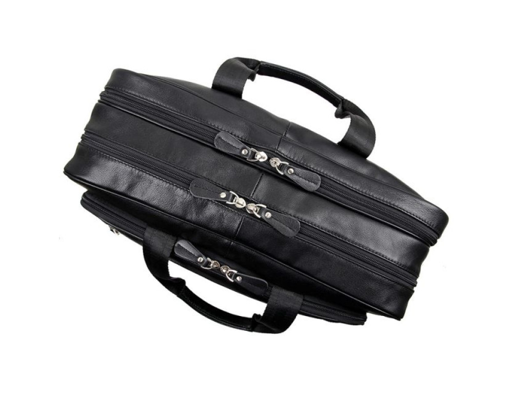 Чоловіча шкіряна сумка TIDING BAG 7367A - Фотографія № 5