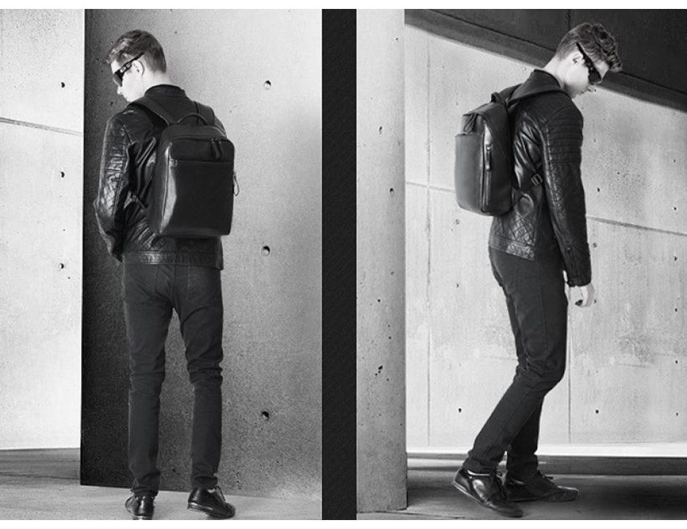 Шкіряний рюкзак TIDING BAG B3-1663A - Фотографія № 2