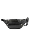 Чорна напоясний шкіряна сумка Tuscany Leather TL141797 Black
