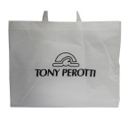 Чёрная кожаная сумка через плечо на два отделения Tony Perotti Italico 9148-17 nero - Фото № 106