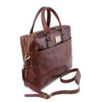 Чорна шкіряна сумка для ноутбука на два відділення ІТАЛІЯ Urbino Tuscany Leather TL141894 Black - Фотографія № 102 Чорна шкіряна сумка для ноутбука на два відділення ІТАЛІЯ Urbino Tuscany Leather TL141894 Black - Фотографія № 102