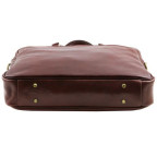 Чорна шкіряна сумка для ноутбука на два відділення ІТАЛІЯ Urbino Tuscany Leather TL141894 Black - Фотографія № 104 Чорна шкіряна сумка для ноутбука на два відділення ІТАЛІЯ Urbino Tuscany Leather TL141894 Black - Фотографія № 104