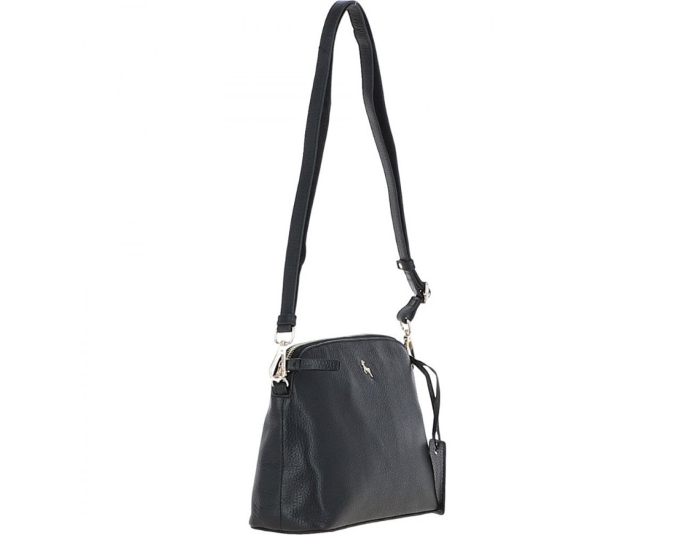 Чорна жіноча сомочка через плече Ashwood 63787 BLACK - Фотографія № 4