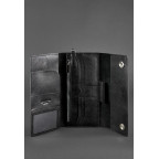 Чёрный клатч под документы из saffiano Blanknote BN-TK-5-1-bw - Фото № 103