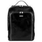 Чорний шкіряний рюкзак середнього розміру BANGKOK Tuscany Leather TL141793 Black - Фотографія № 100