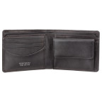 Чорний чоловічий шкіряний портмоне Visconti CR92 BLK Gator c RFID (Black) - Фотографія № 101