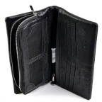 Кожаный клатч MD Leather Collection 5581A Чёрный - Фото № 101