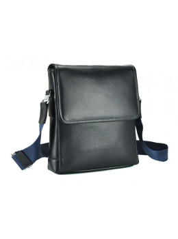 Шкіряний месенджер Tiding Bag M685-1BL синій