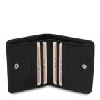 Ексклюзивний жіночий гаманець маленького розміру Tuscany Leather TL142059 Black - Фотографія № 102 Ексклюзивний жіночий гаманець маленького розміру Tuscany Leather TL142059 Black - Фотографія № 102