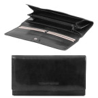 Ексклюзивний жіночий шкіряний гаманець Tuscany Leather TL140787 Black - Фотографія № 100