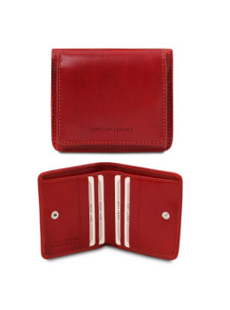 Элитный женский кошелёк из Италии Tuscany Leather TL142059 Red