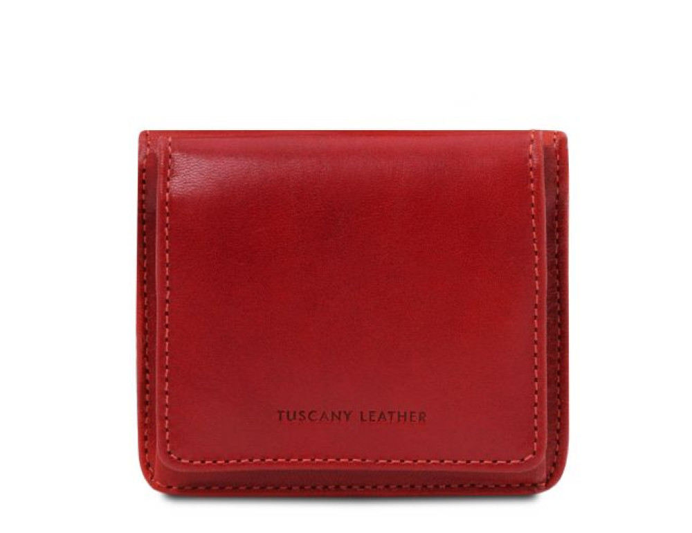 Елітний жіночий гаманець із Італії Tuscany Leather TL142059 Red - Фотографія № 2