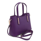 Фіолетова жіноча шкіряна сумка Tuscany Leather TL141521 PURPLE - Фотографія № 101