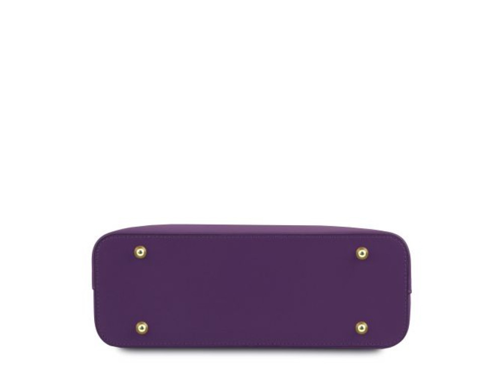 Фіолетова жіноча шкіряна сумка Tuscany Leather TL141521 PURPLE - Фотографія № 3